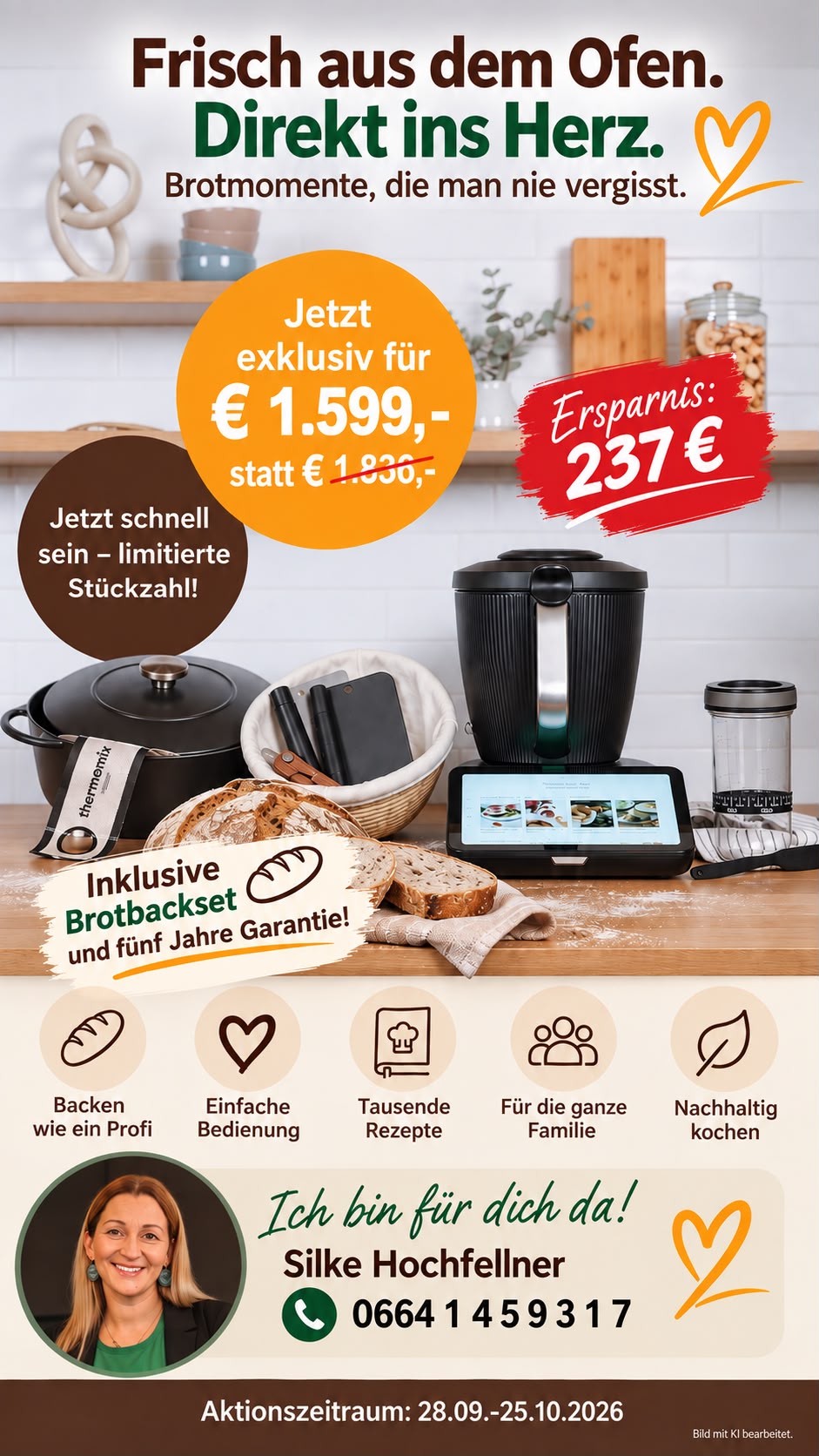 Frisch aus dem Ofen